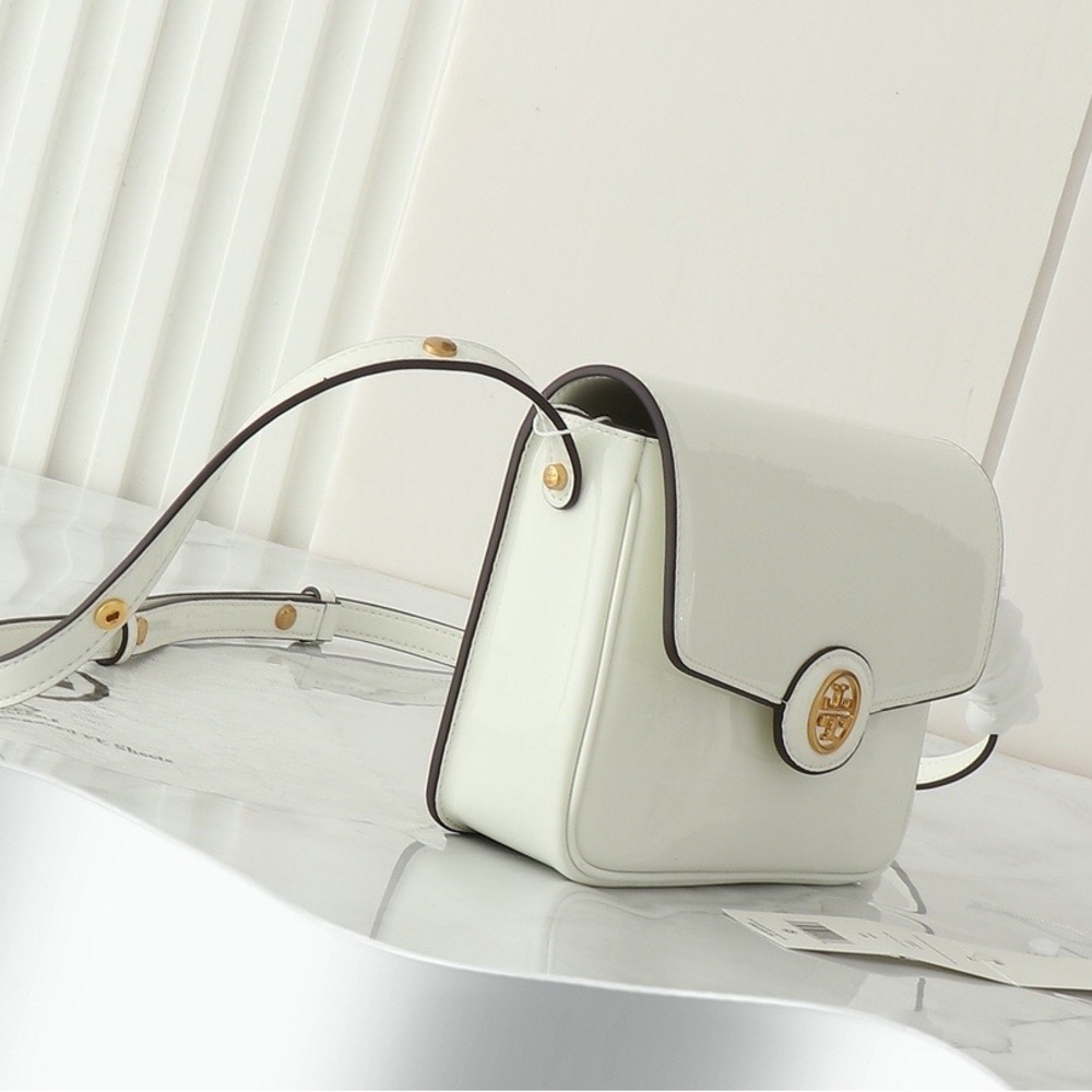 TORY BURCH Robinson Painted Flap Crossbody Bag - Picture 2 of 9